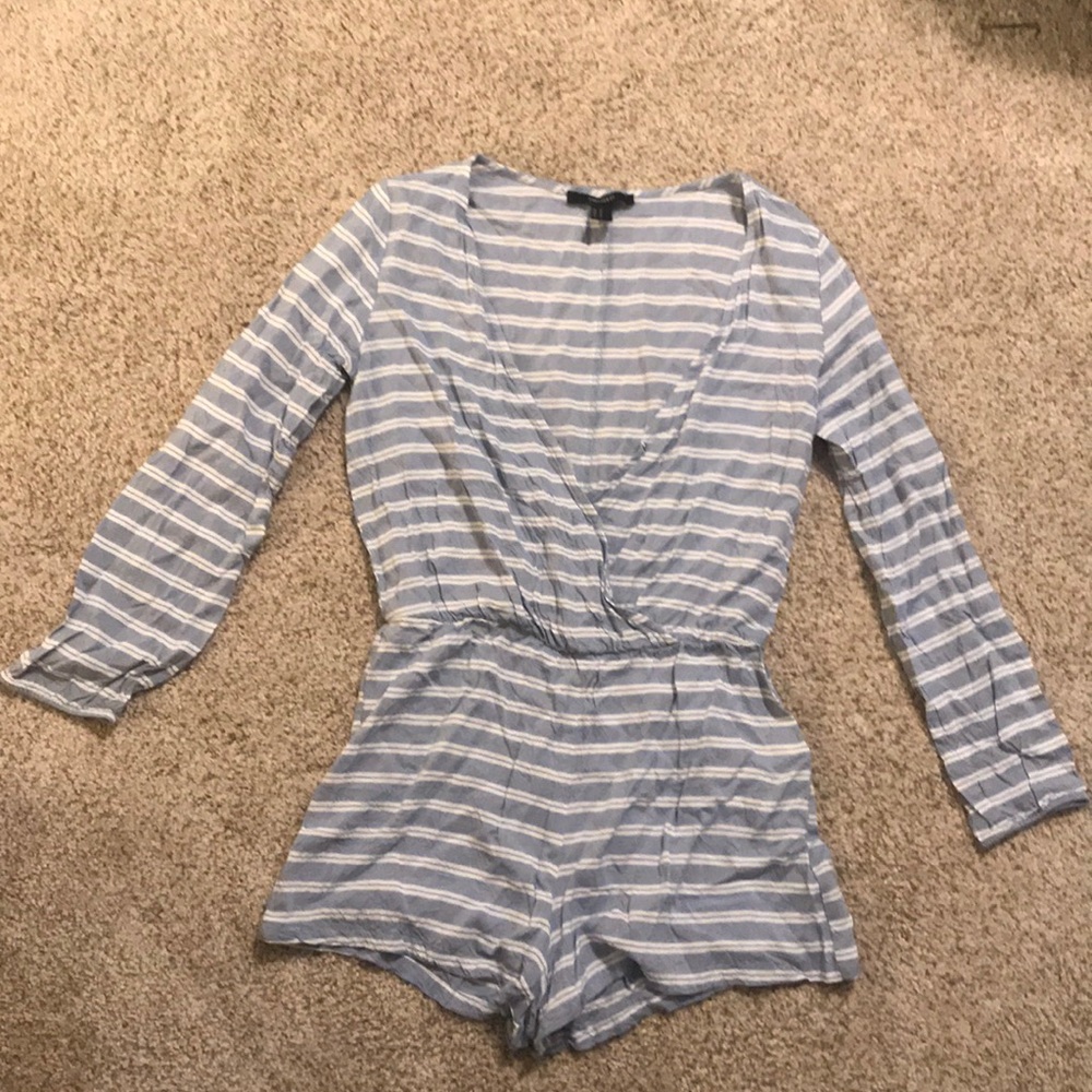 stripped romper